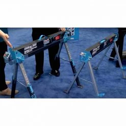 Channellock 27 In. L Plastic Folding Sawhorse Set, 1000 Lb. Capacity (2-Pack) -Cheap Channellock Store 1440x810ChannellockWorkSupportsVideoThumbnail 2