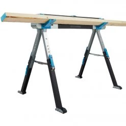 Channellock 39-1/4 To 45-3/4 In. Long Steel Adjustable Sawhorse, 1300 Lb. Capacity -Cheap Channellock Store ItemImage 300013 x5bqjj8r4694n5xcz6kf3p3