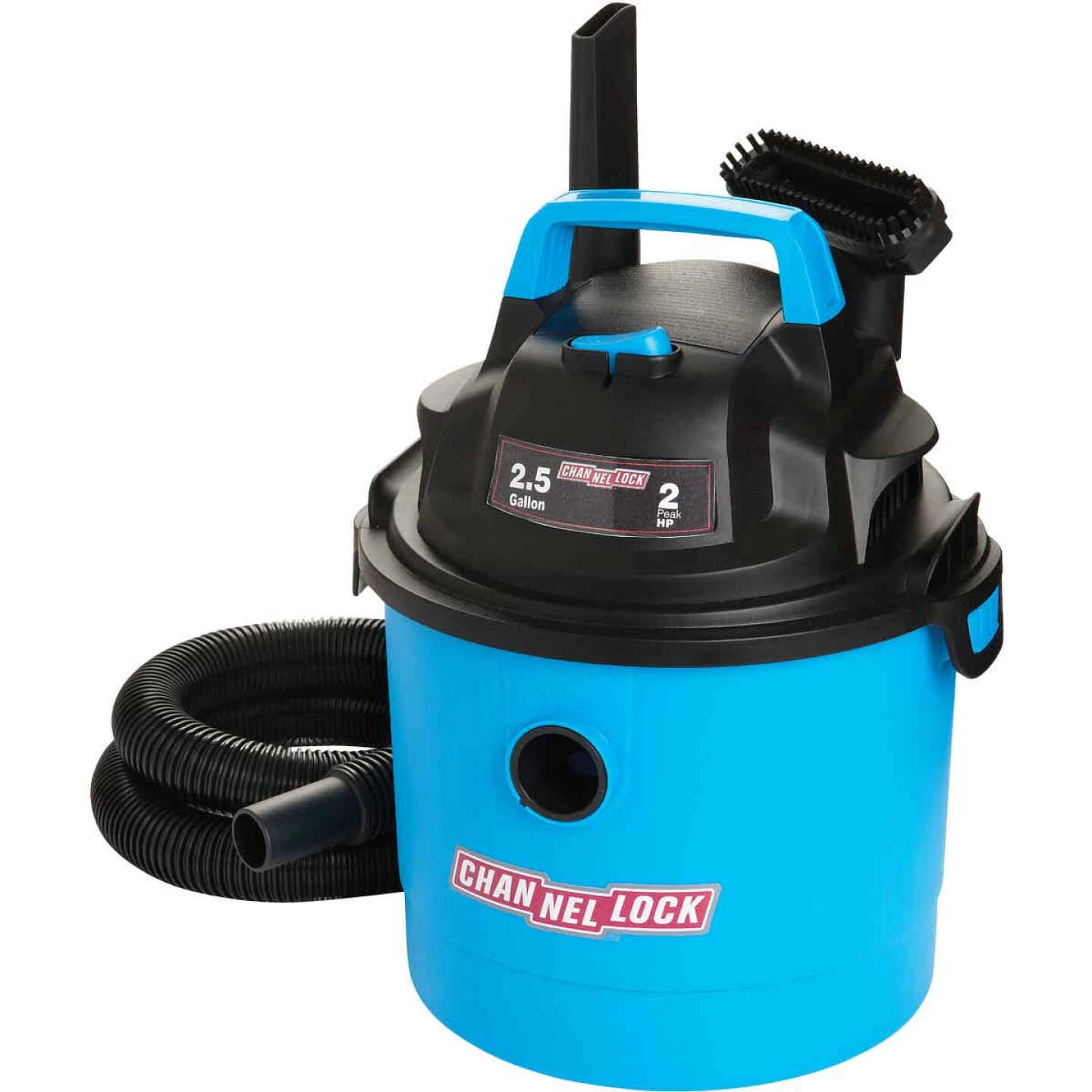 Channellock 2.5 Gal. 2.0-Peak HP Wet/Dry Vacuum 6 Channellock 2.5 Gal. 2.0-Peak HP Wet/Dry Vacuum - Image 4