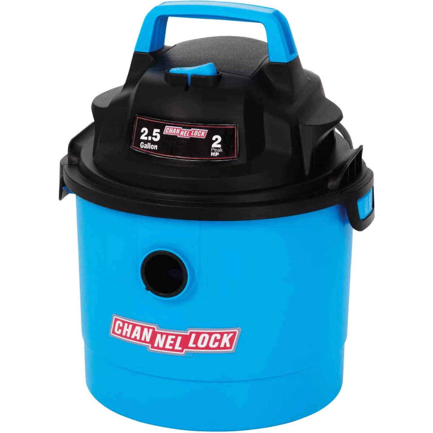 Channellock 2.5 Gal. 2.0-Peak HP Wet/Dry Vacuum 8 Channellock 2.5 Gal. 2.0-Peak HP Wet/Dry Vacuum - Image 6