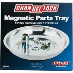 Channellock 6 In. Stainless Steel Magnetic Parts Tray -Cheap Channellock Store ItemImage 300654 tm8hxx8xtkjvvcfzx8v6tf