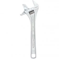 Channellock 12 In. Steel Adjustable Pipe Wrench With Extra Wide Reversible Jaw