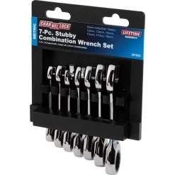 Channellock Metric 12-Point Stubby Ratcheting Combination Wrench Set (7-Piece) -Cheap Channellock Store ItemImage 301852 q5voqa ddscls l8jim