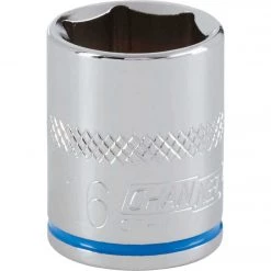 Channellock 3/8 In. Drive 16 Mm 6-Point Shallow Metric Socket
