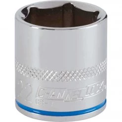 Channellock 3/8 In. Drive 22 Mm 6-Point Shallow Metric Socket