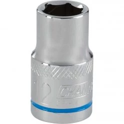 Channellock 1/2 In. Drive 12 Mm 6-Point Shallow Metric Socket