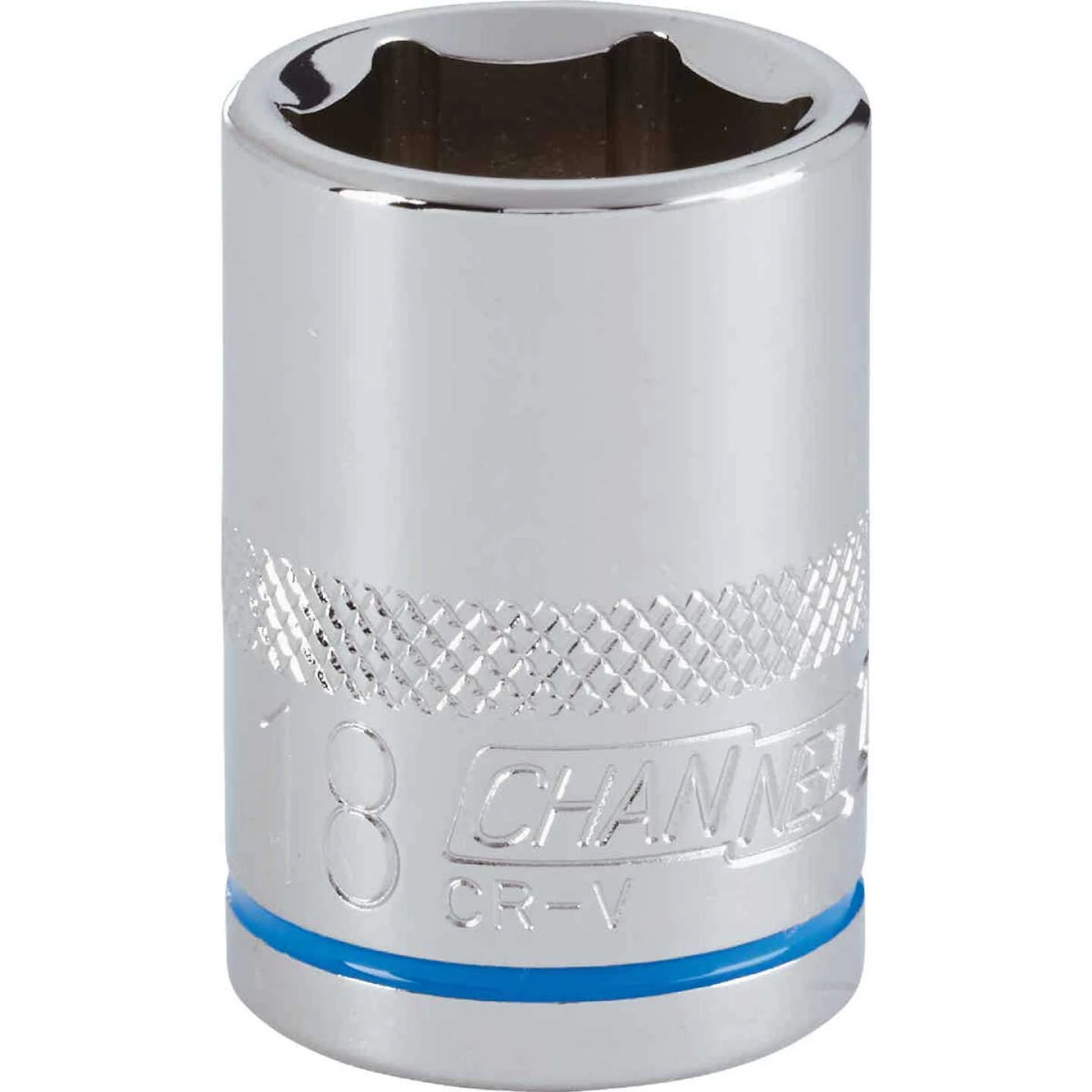 Channellock 1/2 In. Drive 18 Mm 6-Point Shallow Metric Socket 3 Channellock 1/2 In. Drive 18 Mm 6-Point Shallow Metric Socket
