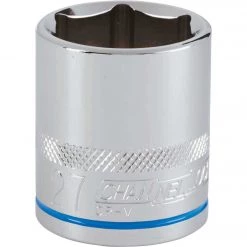 Channellock 1/2 In. Drive 27 Mm 6-Point Shallow Metric Socket