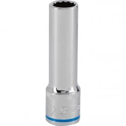 Channellock 1/2 In. Drive 12 Mm 12-Point Deep Metric Socket