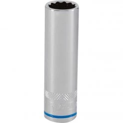 Channellock 1/2 In. Drive 15 Mm 12-Point Deep Metric Socket