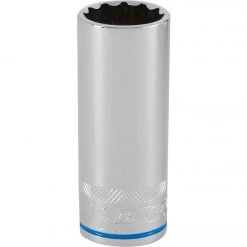 Channellock 1/2 In. Drive 22 Mm 12-Point Deep Metric Socket