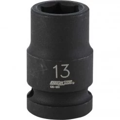 Channellock 1/2 In. Drive 13 Mm 6-Point Shallow Metric Impact Socket