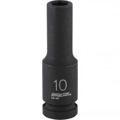 Channellock 1/2 In. Drive 10 Mm 6-Point Deep Metric Impact Socket