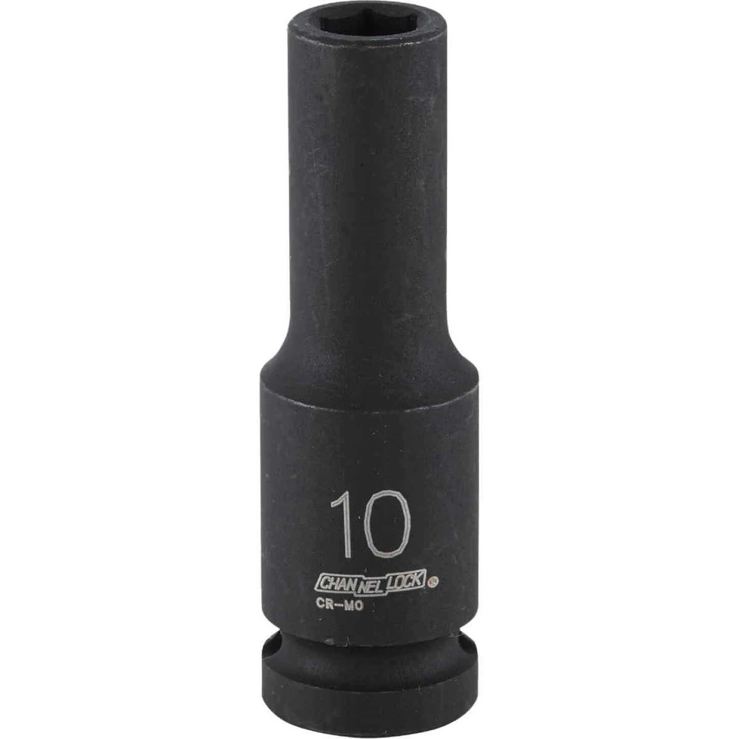 Channellock 1/2 In. Drive 10 Mm 6-Point Deep Metric Impact Socket 3 Channellock 1/2 In. Drive 10 Mm 6-Point Deep Metric Impact Socket