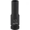 Channellock 1/2 In. Drive 12 Mm 6-Point Deep Metric Impact Socket -Cheap Channellock Store ItemImage 302897 q5vpcu b1wptc f25slt