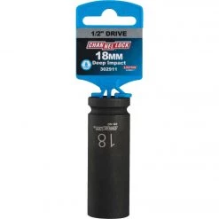 Channellock 1/2 In. Drive 18 Mm 6-Point Deep Metric Impact Socket -Cheap Channellock Store ItemImage 302911 q5vpdb 7vrj9c 9vvtl7