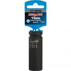 Channellock 1/2 In. Drive 19 Mm 6-Point Deep Metric Impact Socket -Cheap Channellock Store ItemImage 302913 q5vpde bfzro8 8r59k3