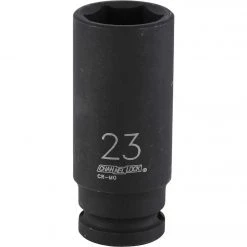 Channellock 1/2 In. Drive 23 Mm 6-Point Deep Metric Impact Socket