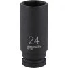 Channellock 1/2 In. Drive 24 Mm 6-Point Deep Metric Impact Socket 1 Channellock 1/2 In. Drive 24 Mm 6-Point Deep Metric Impact Socket -Cheap Channellock Store ItemImage 302925 q5vpds 4usgjs 6mwfus