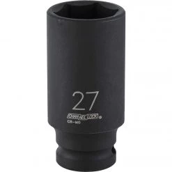 Channellock 1/2 In. Drive 27 Mm 6-Point Deep Metric Impact Socket