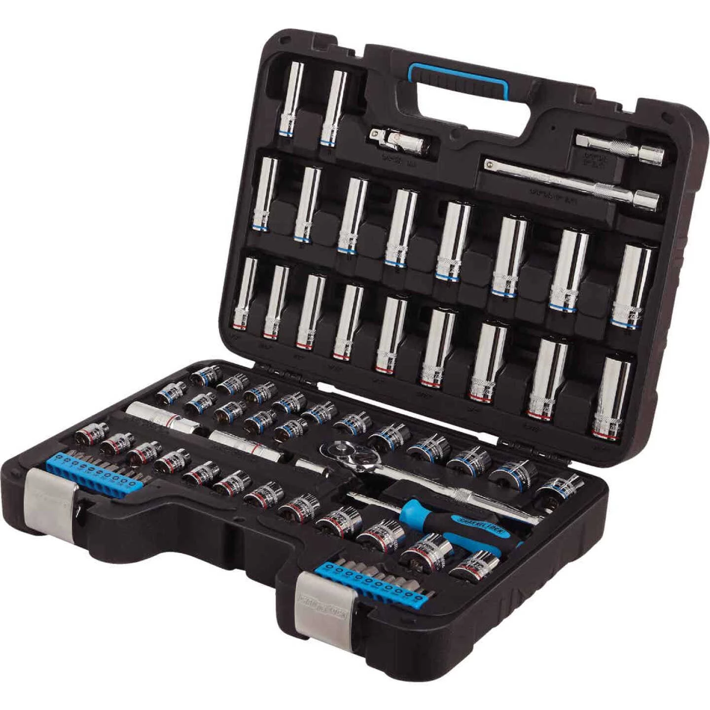 Channellock Standard/Metric 3/8 In. Drive 6-Point Combination Ratchet & Socket Set (76-Piece) 5 Channellock Standard/Metric 3/8 In. Drive 6-Point Combination Ratchet & Socket Set (76-Piece) - Image 3