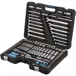 Channellock Standard And Metric 6-Point Combination Ratchet & Socket Set (139-Piece)