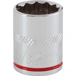 Channellock 3/8 In. Drive 5/8 In. 12-Point Shallow Standard Socket