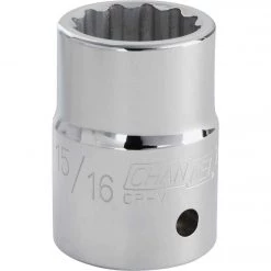 Channellock 3/4 In. Drive 15/16 In. 12-Point Shallow Standard Socket