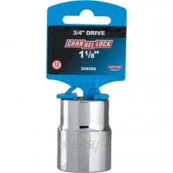 Channellock 3/4 In. Drive 1-1/8 In. 12-Point Shallow Standard Socket 5 Channellock 3/4 In. Drive 1-1/8 In. 12-Point Shallow Standard Socket -Cheap Channellock Store ItemImage 308986 q5vqrd f59it4 5lnhrw