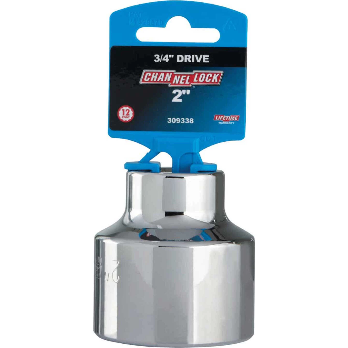 Channellock 3/4 In. Drive 2 In. 12-Point Shallow Standard Socket 4 Channellock 3/4 In. Drive 2 In. 12-Point Shallow Standard Socket - Image 2