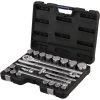 Channellock Standard 3/4 In. Drive 12-Point Shallow Ratchet & Socket Set (23-Piece) -Cheap Channellock Store ItemImage 309370 q5vqsl 3gag8w r5ewj