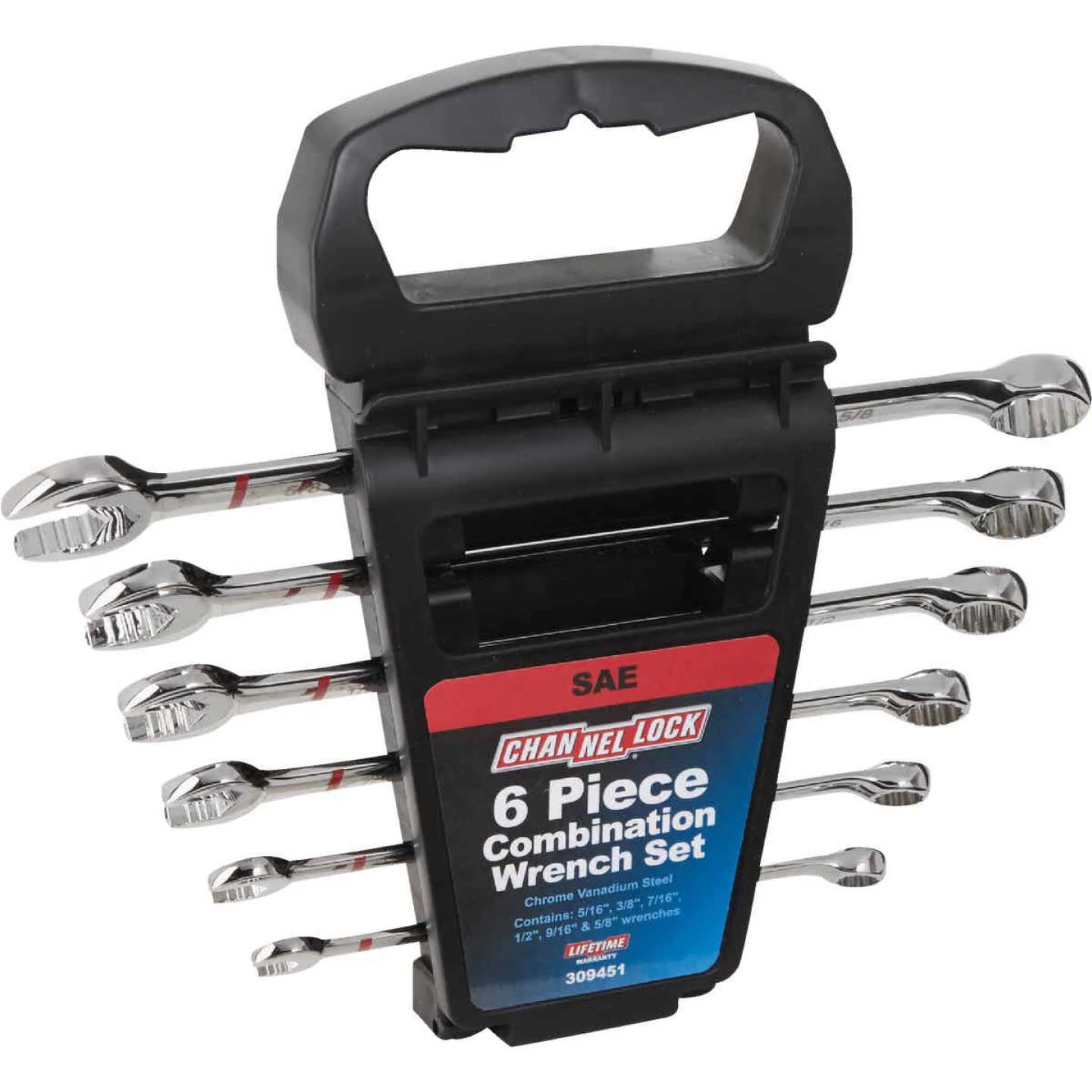 Channellock Standard 12-Point Combination Wrench Set (6-Piece) 3 Channellock Standard 12-Point Combination Wrench Set (6-Piece)