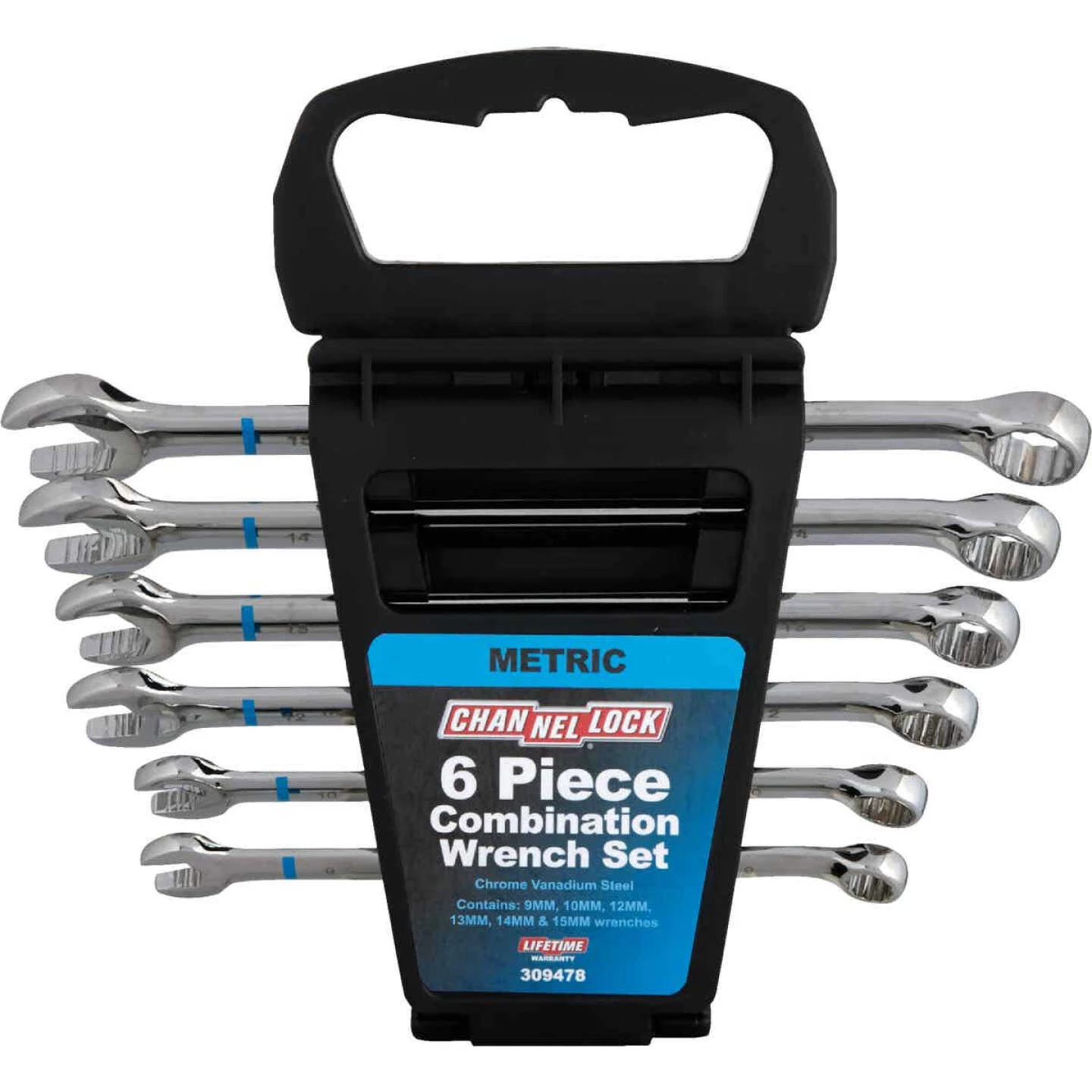 Channellock Metric 12-Point Combination Wrench Set (6-Piece) 4 Channellock Metric 12-Point Combination Wrench Set (6-Piece) - Image 2