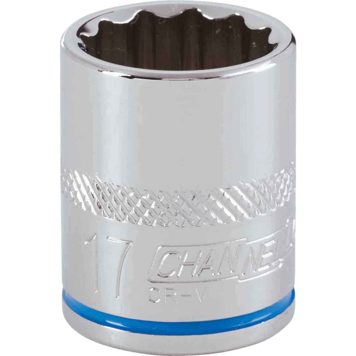 Channellock 3/8 In. Drive 17 Mm 12-Point Shallow Metric Socket 3 Channellock 3/8 In. Drive 17 Mm 12-Point Shallow Metric Socket