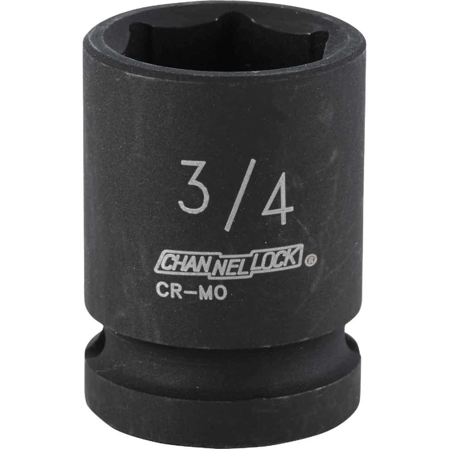 Channellock 1/2 In. Drive 3/4 In. 6-Point Shallow Standard Impact Socket 3 Channellock 1/2 In. Drive 3/4 In. 6-Point Shallow Standard Impact Socket
