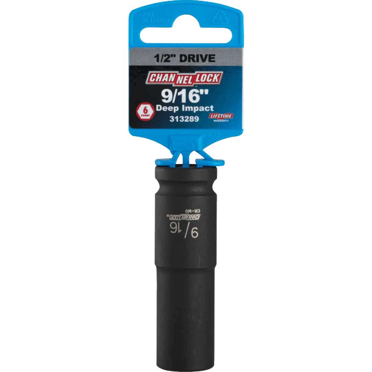 Channellock 1/2 In. Drive 9/16 In. 6-Point Deep Standard Impact Socket 4 Channellock 1/2 In. Drive 9/16 In. 6-Point Deep Standard Impact Socket - Image 2