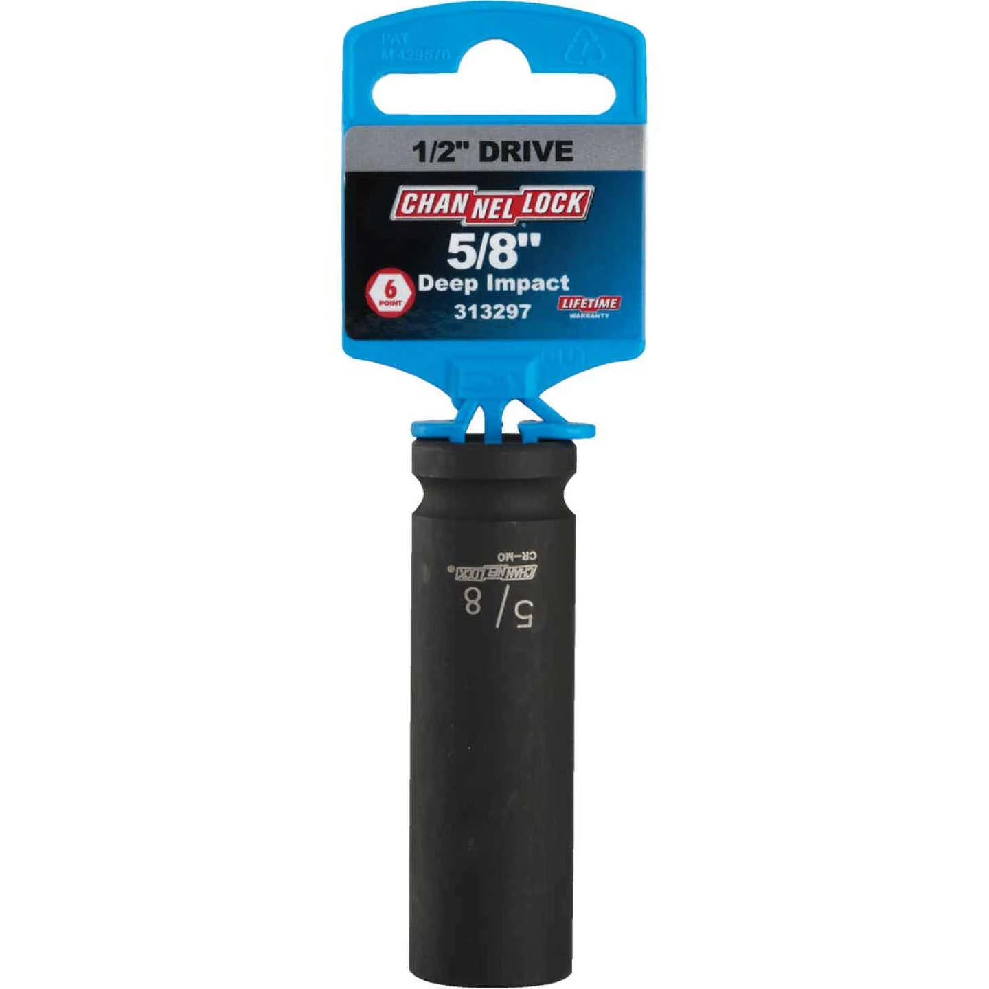 Channellock 1/2 In. Drive 5/8 In. 6-Point Deep Standard Impact Socket 4 Channellock 1/2 In. Drive 5/8 In. 6-Point Deep Standard Impact Socket - Image 2