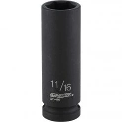 Channellock 1/2 In. Drive 11/16 In. 6-Point Deep Standard Impact Socket