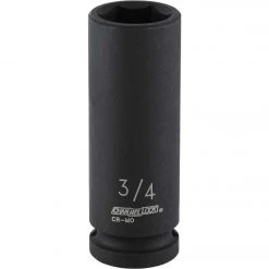 Channellock 1/2 In. Drive 3/4 In. 6-Point Deep Standard Impact Socket