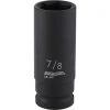 Channellock 1/2 In. Drive 7/8 In. 6-Point Deep Standard Impact Socket