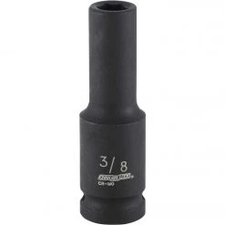 Channellock 1/2 In. Drive 3/8 In. 6-Point Deep Standard Impact Socket