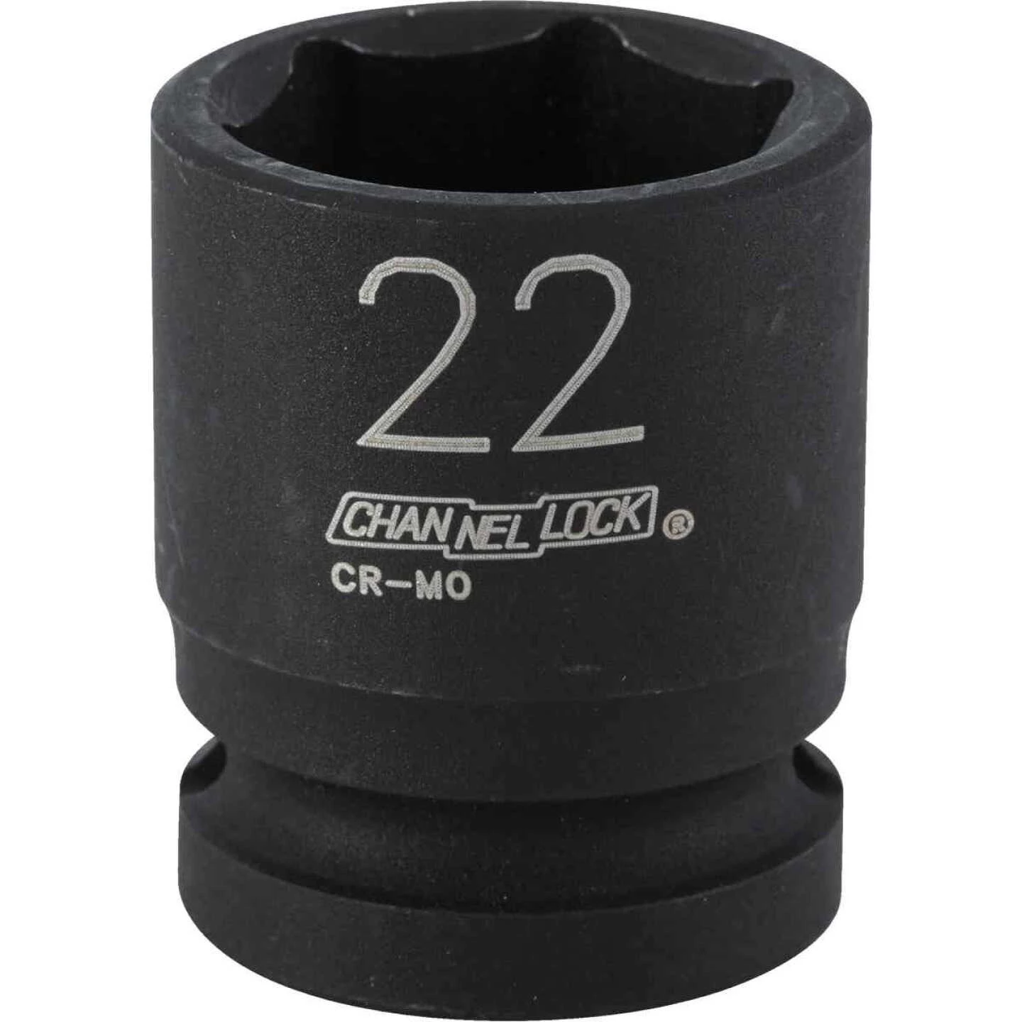 Channellock 1/2 In. Drive 22 Mm 6-Point Shallow Metric Impact Socket 3 Channellock 1/2 In. Drive 22 Mm 6-Point Shallow Metric Impact Socket