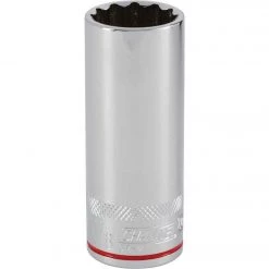 Channellock 1/2 In. Drive 7/8 In. 12-Point Deep Standard Socket