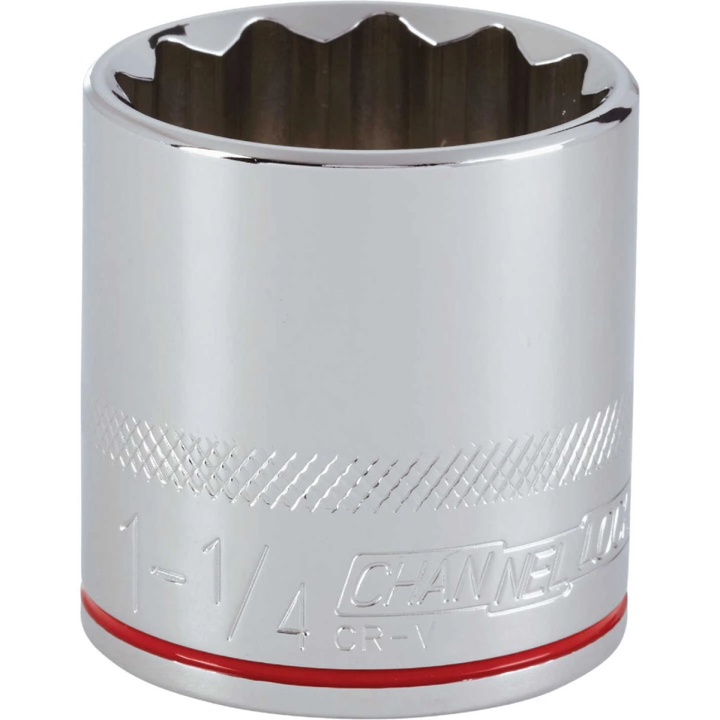 Channellock 1/2 In. Drive 1-1/4 In. 12-Point Shallow Standard Socket 3 Channellock 1/2 In. Drive 1-1/4 In. 12-Point Shallow Standard Socket
