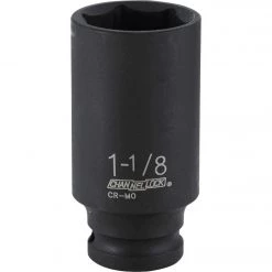 Channellock 1/2 In. Drive 1-1/8 In. 6-Point Deep Standard Impact Socket