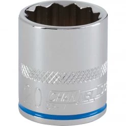 Channellock 3/8 In. Drive 20 Mm 12-Point Shallow Metric Socket