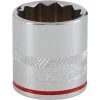 Channellock 3/8 In. Drive 7/8 In. 12-Point Shallow Standard Socket
