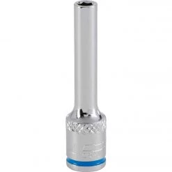 Channellock 1/4 In. Drive 4 Mm 6-Point Deep Metric Socket