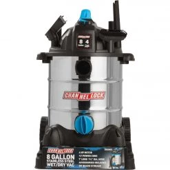 Channellock 8 Gal. 4.0-Peak HP Stainless Steel Wet/Dry Vacuum -Cheap Channellock Store ItemImage 352503 q5vuf4 le6uo bc3sa1