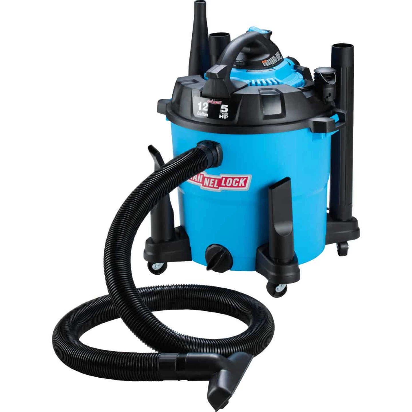 Channellock 12 Gal. 5.0-Peak HP Wet/Dry Vacuum With Blower 3 Channellock 12 Gal. 5.0-Peak HP Wet/Dry Vacuum With Blower